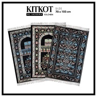 Al Jazeera Solchen Premium Soft Folding Prayer Rug Standard 70x105 Cm