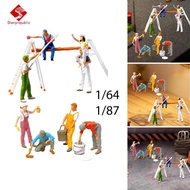 Sharprepublic Miniature Figures Model Painter Diorama Figure Tiny People Figurine for