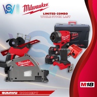 MILWAUKEE M18 FUEL PLUNGE TRACK SAW 165MM M18 FPS55 W/ACCESSORIES &amp; M18 FID3 LIMITED COMBO SET