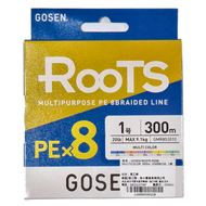 GOSEN ROOTS PEX8 MULTICOLOR 釣魚線 GMR8530  300m  1號  1個