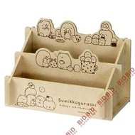 角落生物 木製 儲物架 日本製 San-X Sumikko Gurashi 角落小夥伴 牆角生物 簡單組合 遙控器收納架 手機座 小物收納架 北極熊 炸豬排 恐龍 企鵝 貓咪