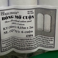 ️ ROLLED GREASE COTTON USED FOR LINING WHEN BUNCHING HAND AND FEET POWDER 0.15x2m Bao Thach waterpro
