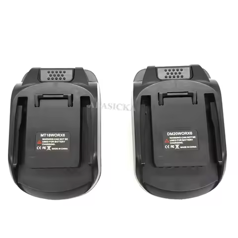 Battery Adapter for Makita/Dewalt/Milwaukee/Bosch 18V 20V Li-ion Batteries Converting To for WORX 6P