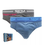 KATUN Sem Sport 913 Men's Underwear | Men's Triangle Cotton Cd 1 Box contains 2 Pcs | Underwear | Br