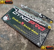 DYNO PRO CNC Swing Arm +2 PRO 3 For RS 150 Silver/Black Malaysian Concept