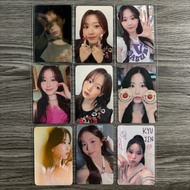 [READY] NMIXX OFFICIAL PHOTOCARD AD MARE LILY HAEWON SULLYOON BAE JIWOO KYUJIN