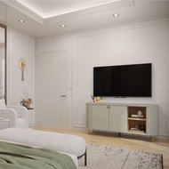 SB Design Square SB CASA ตู้เตี้ย ขนาด 160 ซม. รุ่น Soul (W160xD49.7xH78.4 ซม)