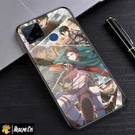 Case Realme C15 - Casing Realme C15 Terbaru 2021 AERO CASE [ Anime AOT ] Silikon Realme C15 -  Case 