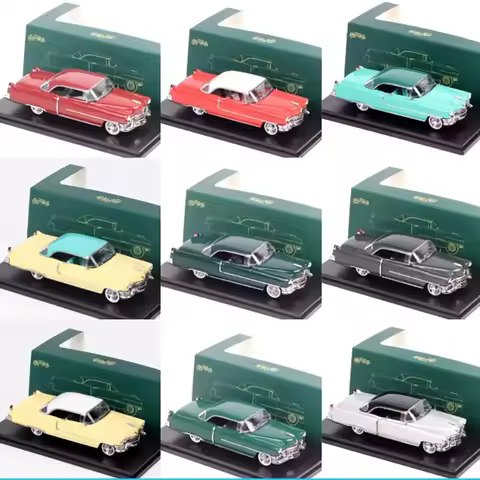 GFCC 1:43 1955 Cadi Coupe Deville Vintage Cars Alloy Car Model Diecast Classics Adult Souvenir Gift 
