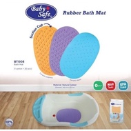 !!! Baby Safe BT008 non slip Bath Mat - Plain Baby &amp; Kids Bath Mat/non slip/anti-Slippery Mat/Rubber Carpet/Quick Dry/Bath Mat/Bucket Mat