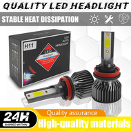 2PCS H11 100W LED Fog Lamp Car Fog Lights H11 9005 LED Fog Light Bulbs Car Super Bright LED Fog Lamp