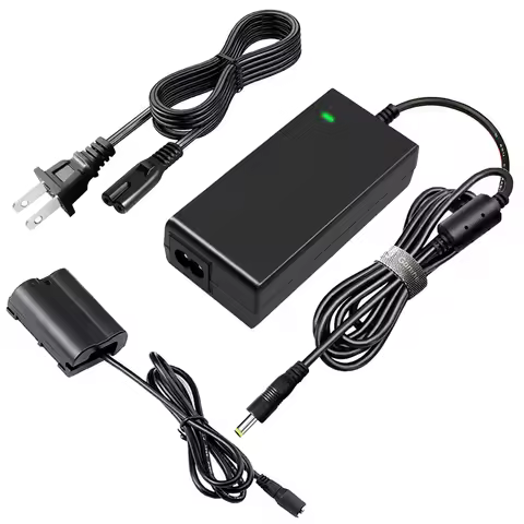EP-5B DC Coupler EH-5 Power Supply Charger Kit for Nikon Z6 Z7 1V1 D7500 D7200 D7100 D7000 Z6II Z7II