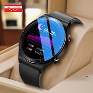 Smartwatch นาฬิกาสมาร์ทวอท Sports Music Smart Watch Men 4G Memory Recording Function Bluetooth Call Full Touch Fitness Tracker Smartwatch For Android IOSSmartwatch นาฬิกาสมาร์ทวอท Silver Silicone