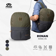 Rigi Roman Backpack Daypack 20L Laptop 14" School College Work Men Unisex RibstopWanita