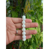 Feng Shui Maurica Pearl With Saint Benedict Bracelet