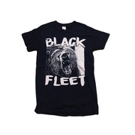 black fleet T-Shirt gildan Label