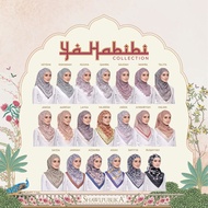[READY STOCK] ShawlPublika Bidang 45 Tudung Bawal Printed Cotton Voile Ya Habibi Collection Muslimah Square Hijab