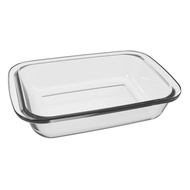 1L Marinex Rectangular Roaster Glass Pan 6A031 - 1pc