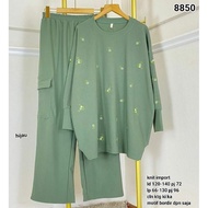 8850 Setcel cargo black embroidery