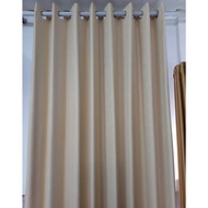 Rahat blackout curtains 90% 8 waves and 10 waves with matte embossed motif