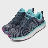 Skechers 慢跑鞋 Go Run Forza 4 運動 女鞋 輕量 避震 緩衝 路跑 橡膠大底 灰 藍 128095NVMT 25cm NAVY/MULTI