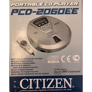 CITIZEN pcd-2060 Portable CD Player