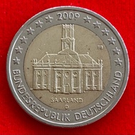euro Coin Germany 2 2009 2€ Commemorative Saarland