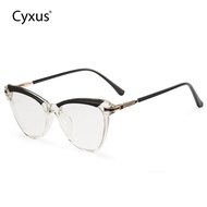 Cyxus Cat-eye Anti-blue Light Glasses Anti Radiation Protection Glare Shielding Unisex 8189