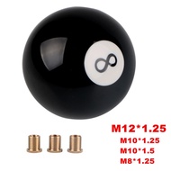 Universal 8 Ball Billiard Round Manual Gear Shift Lever Shifter Knob 8 Billiard Pool Ball Replacemen