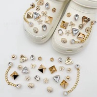 ติดรองเท้าCrocs ติดกระเป๋ามีรู ตุ๊กตาตกแต่งรองเท้า หรูหรา วิ้งค์วิบวับ แบบเซตตัว8-16ตัว ร้าน