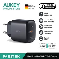 Aukey PA-B2T Charger GaN 45W Type C PD 3.0 PPS Super Fast Charging