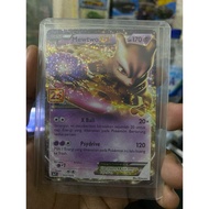 Pokemon MewTwo ex 25th anniversary card