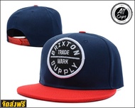 หมวก หมวกแก๊ป Snapback Cap - BRIXTON น้ำเงินแดง