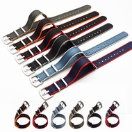 Premium Quality 20mm 22mm Nylon Seatbelt Watch Band Nato Strap For James Bond Military Watch Men Wri