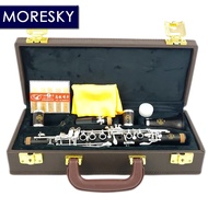 WK-Clarinet Ebony Eb/Mib With Case Silver Plated Keys Wood Instrument ME1