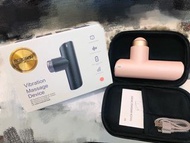 美國 Meresoy pocket 筋膜迷你按摩槍 粉紅色黑色 Meresoy Pocket Fascia mini massage gun-Pink black