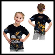 T-shirt for Men Custom Fullprint Ratchet And Clank Discovery GameWanita