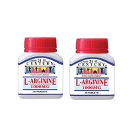 21st CENTURY L-ARGININE 1000mg (2 bottle)