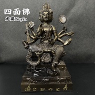 四面佛供奉型金身 四面佛金身 四面佛 LuangPhorNuyin ThaiBucha ThaiAmulet