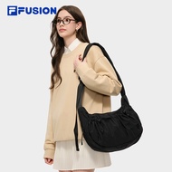 FILA FUSION INLINE FILA FUSION LIFE Unisex CROSSBODY BAG (Black / Grey)