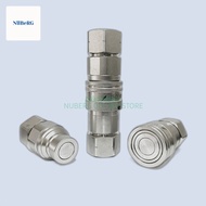 QUICK COUPLER HYDRAULIC 1/4 INCH FLAT FACE (OLY)