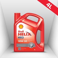 Shell Helix HX3 20W-50 Engine Oil, 4Litres