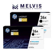 [ORIGINAL] HP 26A / HP 26X Black Toner Cartridge CF226A/CF226X