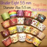 [Isi100] EIGHT Bruder Muffin Cup 55 mm Cupcake Case / Cup EIGHT Bruder 5.5cm 5.5cm 55mm Muffin Cup/ 