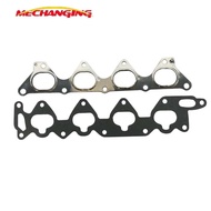 For CHRYSLER VISTA 16V SOHC AND MITSUBISHI 4G93 Intake Exhaust Manifold Engine Gasket Automotive Spa