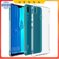 【HENNA】 Shockproof Clear Case for HUAWEI Nova2i, Nova21 Lite, Nova3i, Nova5T, Y6, Y6PRO, Y7PRO