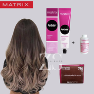 cat rambut matrix socolor 7.5 chocolate medium blonde 90ml+oxydant 135ml matrix so color