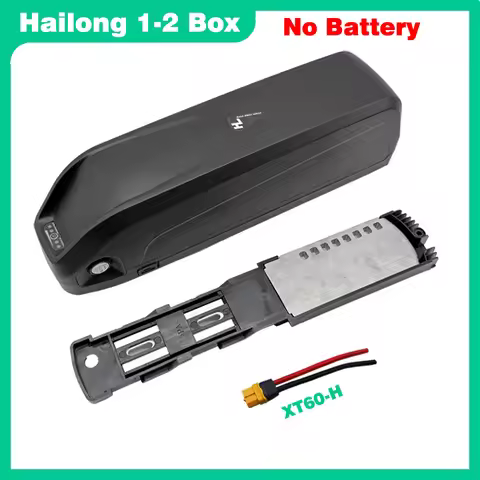 SSE-077 Hailong 1–2 E-Bike Battery Case with XT60H connector Downtube type battery box for ebikes ba