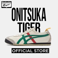 Onitsuka Tiger Mexico 66 Men's and women's sports shoes casual shoes White green red DL408-1684