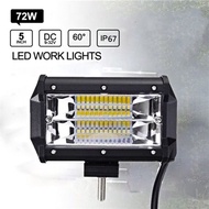 Lampu Tembak Sorot LED Bar CWL 20/24/40 Titik Mata 120 Watt Motor Mobil 120W 12 Volt 12V/24v Worklig